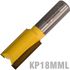 Straight Bit 18mm X 32mm Cut 2 Flute Metric 1/2' Shank